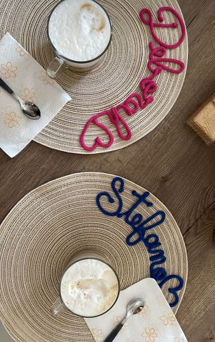 Jessica Z. review of Tovaglietta Americana Personalizzata con Nome image 1 out of 1