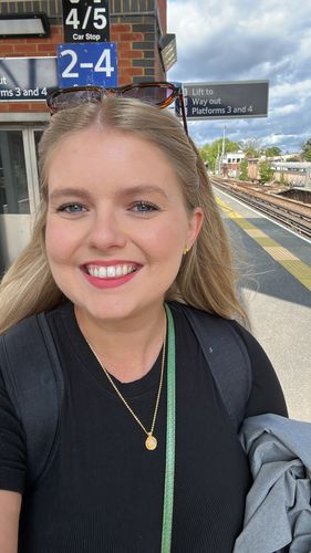 Customer photo review of Sun Goddess Necklace