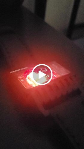 Customer video review of Nixie Tube Watch 'Futuristic Numitron'