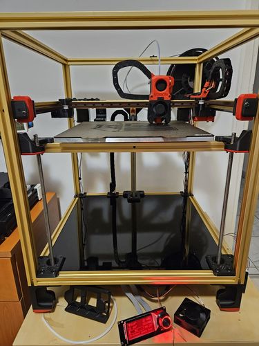 Customer photo review of FYSETC VORON Trident Easy to Use CoreXY DIY 3D Printer Kit 350mm No Printed Parts