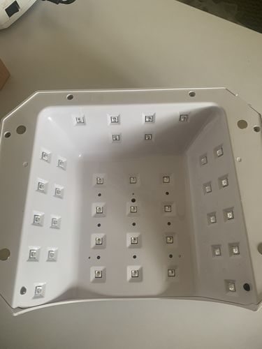 Customer photo review of Semilac UV LED Lamp 48/24W Diamond Collection