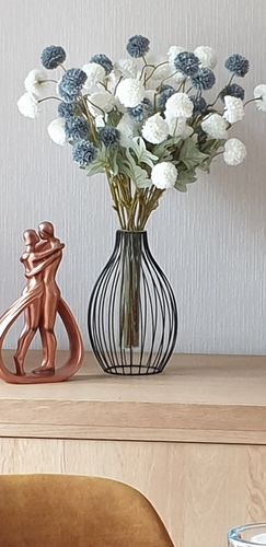 undefined review of Faux Kiku Bloem - Blauwgrijs (10 stengels) image 1 out of 1