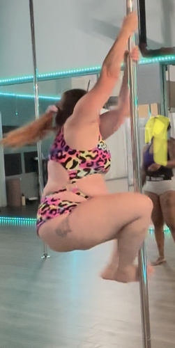 Natalie M. review of Neon Leopard MonoKini image 1 out of 1