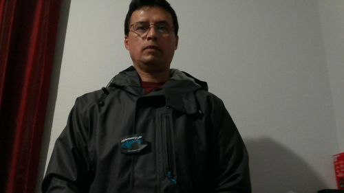 Customer photo review of Ultimate Waterproof Rain Jacket (Fleece Lined) 10,000 mm Rated