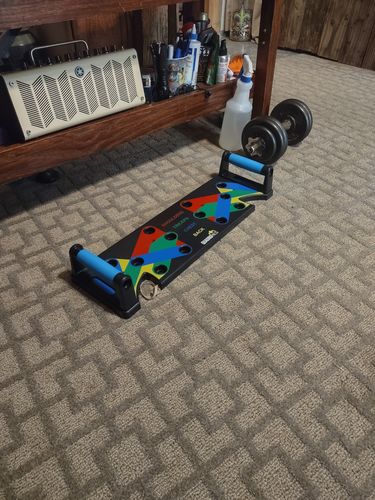 Customer photo review of Quadropress Ultimate Push-up Machine - Bundle