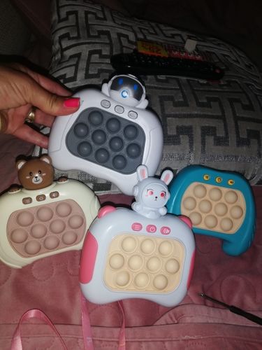 Customer photo review of LED-Pop-Blasen-Fidget-Spiel: Stressabbau-Spielzeug