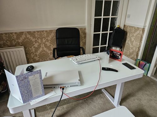 Customer photo review of Smart Desk Height Adjustable