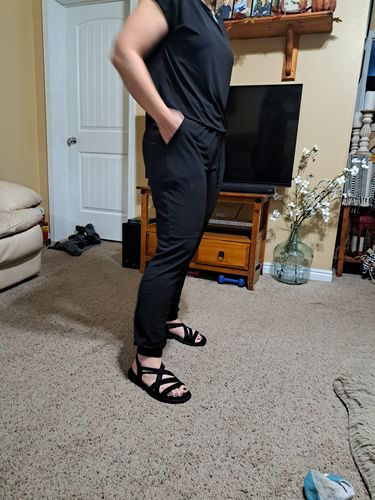 Customer photo review of Brigitte Brianna Street Joggers