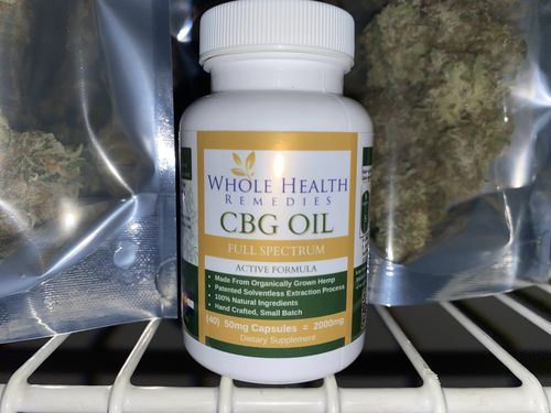 Customer photo review of CBG – 50MG/20 & 40CNT (CAPSULES)