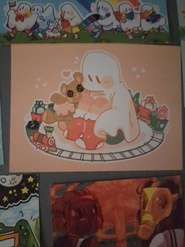 Customer photo review of Christmas Ghosties Mini Prints 4x5"