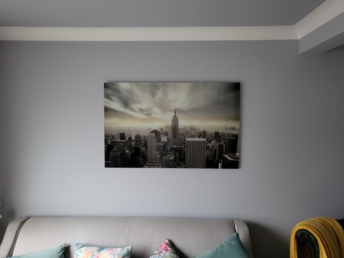 Customer photo review of New York City (NYC) - Glass Wall Art