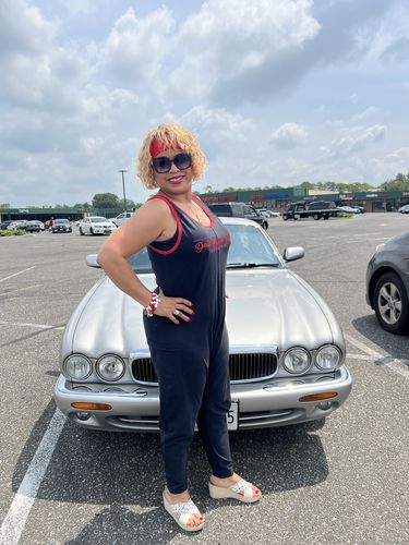 Customer photo review of Delta Sigma Theta Romper