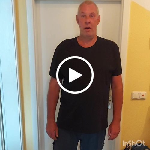 Customer video review of SCHUBSEN WÄRE TOLL Rückendruck Shirt