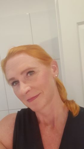 Customer photo review of Profi-Pflanzenhaarfarbe SET "warmes helles Kupfer-Blond - warm tizian blond"