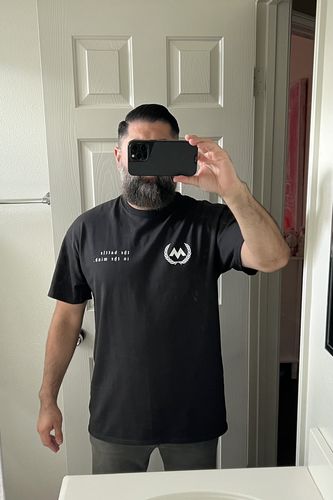 Customer photo review of 'The BATTLE' Tee