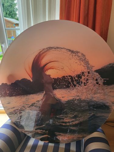Customer photo review of Acrylglasbild | Eigenes Motiv | Rund