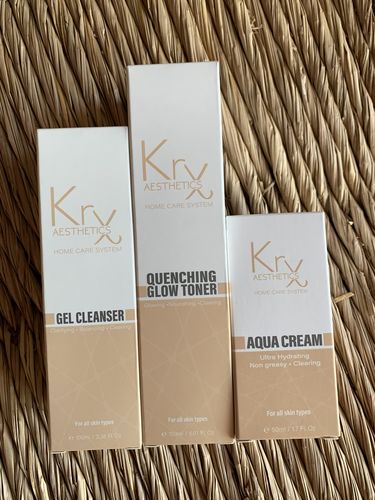 Customer photo review of KrX Aesthetics Glow Bundle