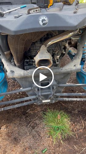 Customer video review of RPM SxS Muffler Delete " Slip On " Exhaust Race Pipe