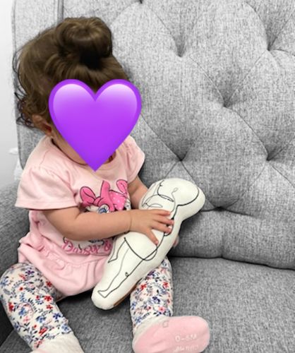 Customer photo review of Birth Pillow Line One