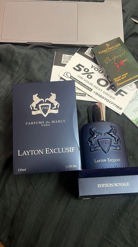 Customer photo review of Parfums De Marly Layton Exclusif Eau De Parfum For Men