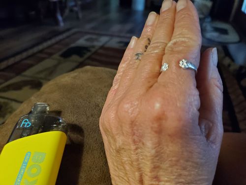 Customer photo review of Paw Hug Ring