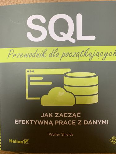 Customer photo review of SQL QuickStart Guide