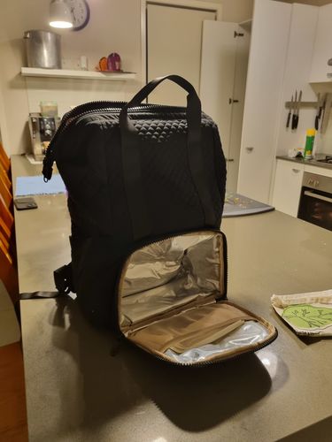 Customer photo review of Versatile Bonchemin Lunch 15.6 Inch Backpack