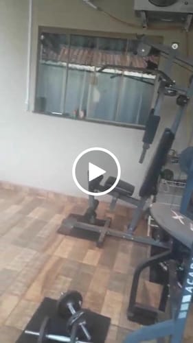 Customer video review of Kit Com 12kg de Anilhas Emborrachadas