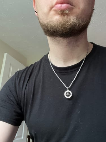 Customer photo review of Rope (Silver) 3mm