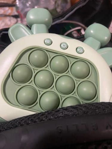 Customer photo review of Bubble Pop Push Game