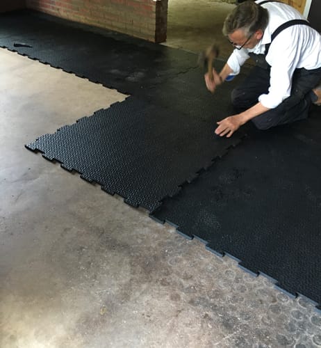 Fenny S. review of Rubber Stalmat Premium 16mm (R16) - 100x100cm image 1 out of 2