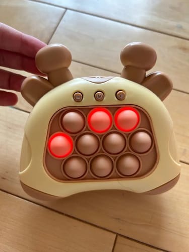 Customer photo review of Bubble Pop Push Game