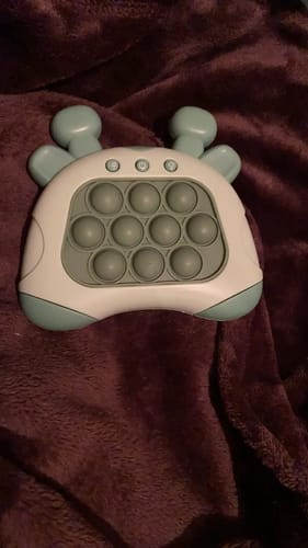 Customer photo review of Bubble Pop Push Game