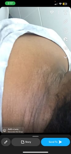 Customer photo review of Organic Barrier Balm