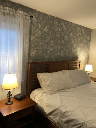 Customer photo review of Priscilla - Botanical Floral Plants Wallpaper