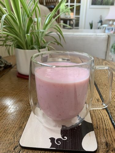Customer photo review of Slim Meal Replacement | 34 Meals + Free Pink Shaker