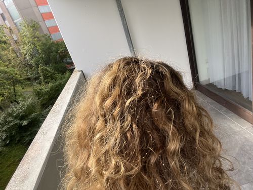 Customer photo review of Profi-Pflanzenhaarfarbe SET "INDIVIDUAL" - Lass Dir Deinen eigenen Farbton mischen