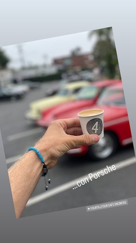 Customer photo review of Blue Glass with Silver Tropez