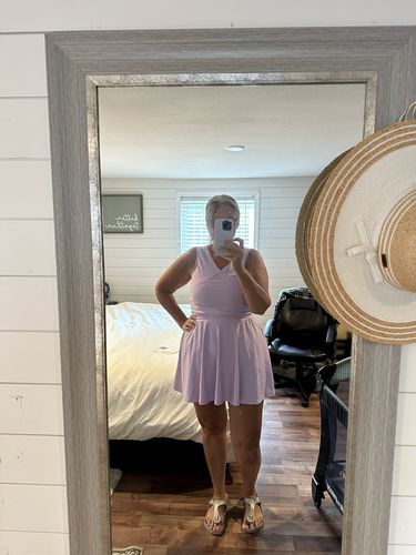 Customer photo review of basil wrap top