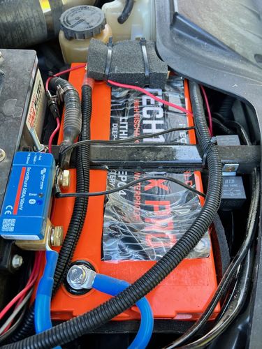 Customer photo review of iTECH120X PRO (New 2025 Model) LiFePO4 120Ah Lithium Deep Cycle Battery with Bluetooth
