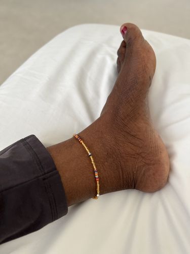 Customer photo review of Rare Essence Tie On Waist Beads