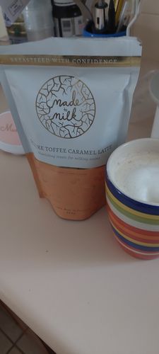 Customer photo review of Toffee Caramel Latte