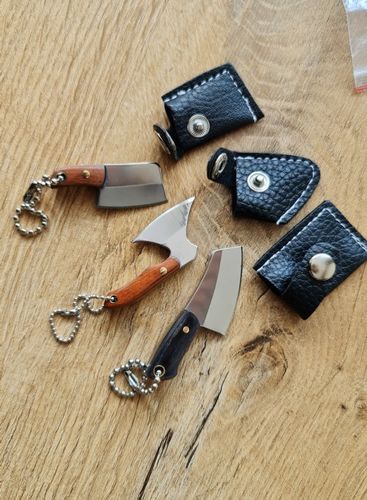 Customer photo review of Chaveiro Mini Faca com 3pcs + Frete Grátis