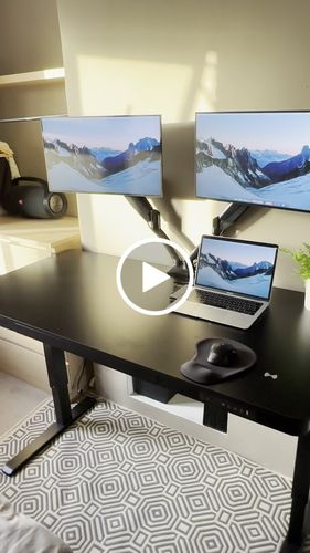 Customer video review of E-Max Desk Height Adjustable