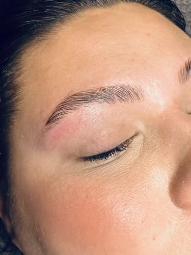 Customer photo review of BOO-Pure care Lash & Brow lift Pack