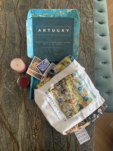 Customer photo review of The Garden of Earthly Delights Bez Çanta