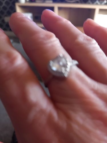 Customer photo review of Forever In My Heart Urn Ring