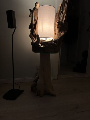 Customer photo review of Tisch Wurzellampe BION Höhe 70 cm