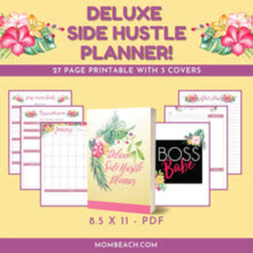 Customer photo review of Deluxe Side Hustle Planner