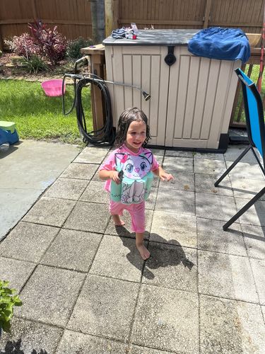 Customer photo review of The Floatee with UV Protection (6 months - 8 years)